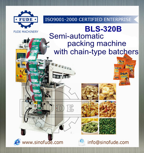 PLS-320B Semi-Automatic packaging machine with chain-type batchers