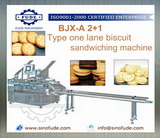 BJX-A 2+1 type one lane biscuit sandwiching machine