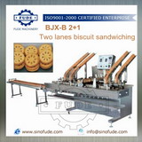 BJX-B 2+1 two lanes biscuit sandwiching machine